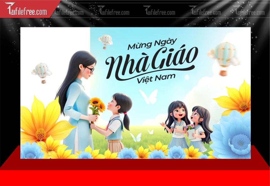 Phông Nền Ngày Nhà Giáo Việt Nam 20-11_NNG180