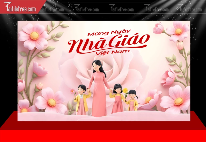 Phông Nền Ngày Nhà Giáo Việt Nam 20-11_NNG182