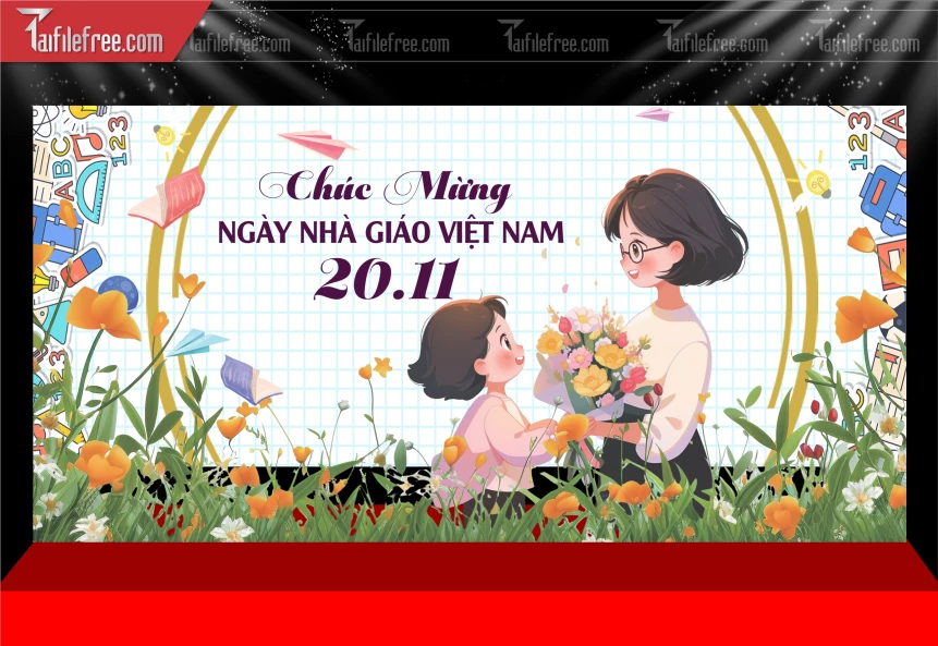 Phông Nền Ngày Nhà Giáo Việt Nam 20-11_NNG193
