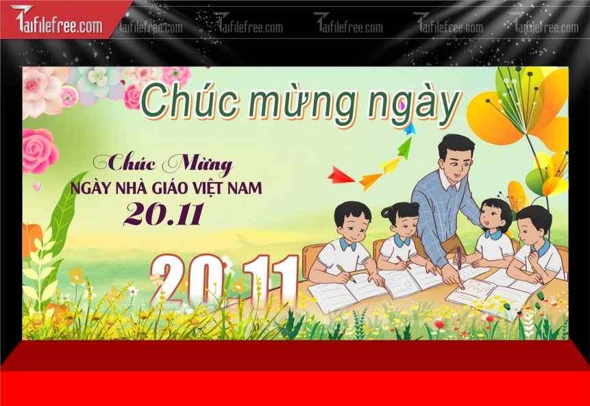Phông Nền Ngày Nhà Giáo Việt Nam 20-11_NNG194
