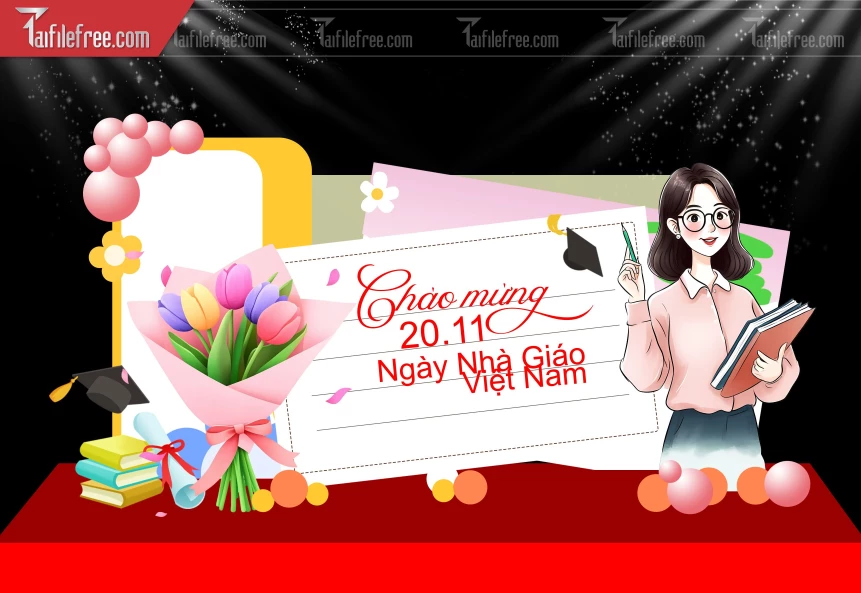 Background Ngày Nhà Giáo Việt Nam 20-11_NNG195