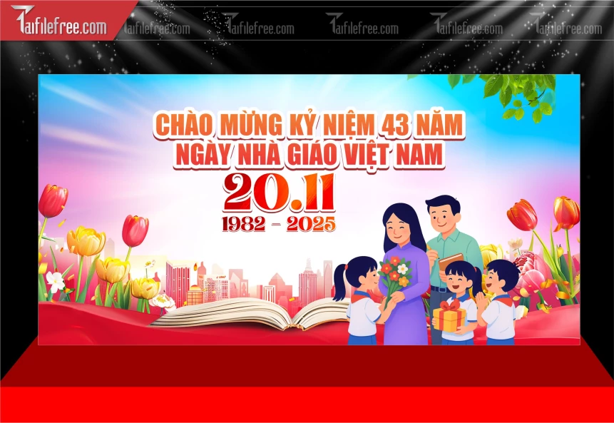 Phông Nền Ngày Nhà Giáo Việt Nam 20-11_NNG198