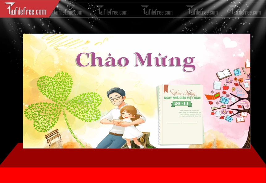 Phông Nền Ngày Nhà Giáo Việt Nam 20-11_NNG203