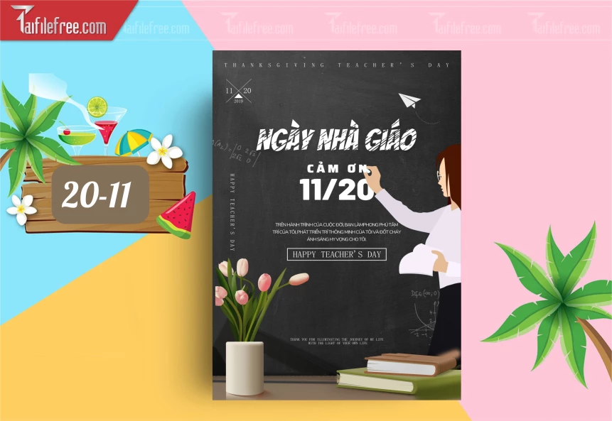 Poster Ngày Nhà Giáo Việt Nam 20-11_NNG205