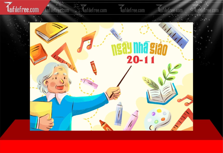Phông Nền Ngày Nhà Giáo Việt Nam 20-11_NNG215