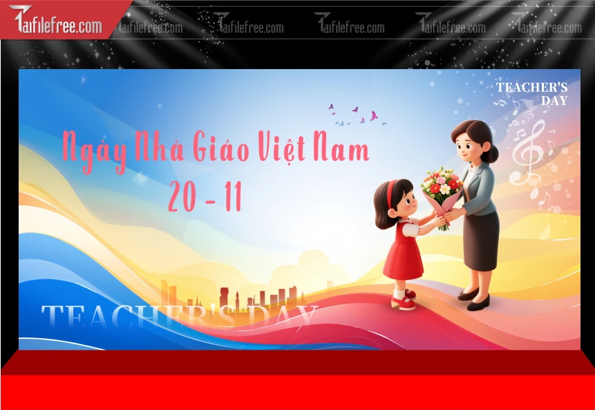 Mẫu Phông Nền Ngày Nhà Giáo Việt Nam 20-11_NNG251