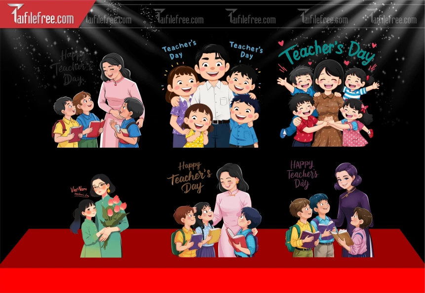 Mẫu Mô Hình Trang Trí Ngày Nhà Giáo Việt Nam 20-11_NNG270