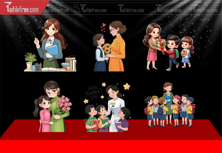 Mẫu Mô Hình Trang Trí Ngày Nhà Giáo Việt Nam 20-11_NNG271