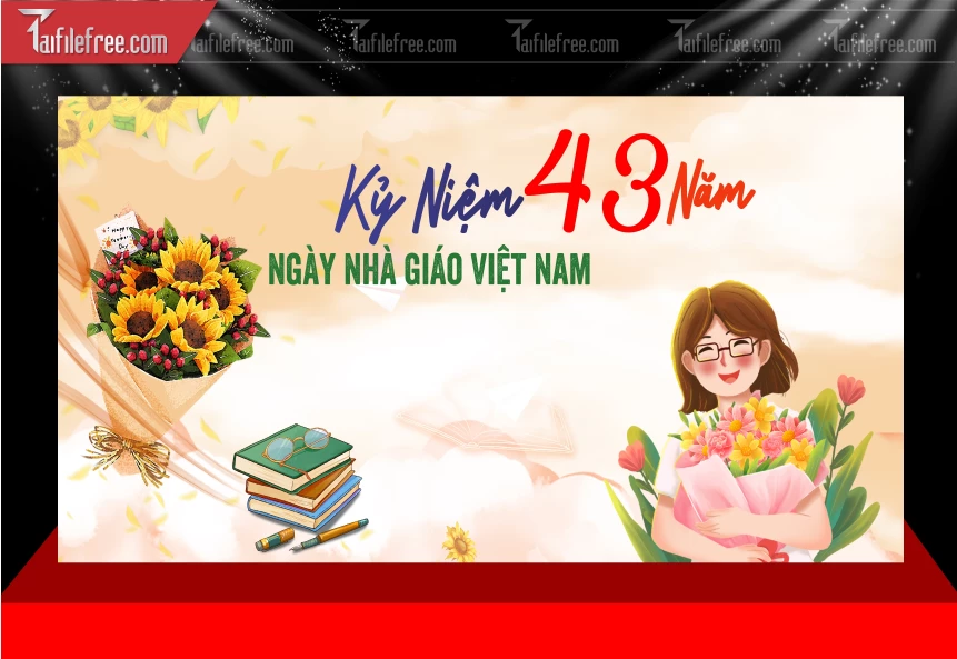 Mẫu Background Ngày Nhà Giáo Việt Nam 20-11_NNG278