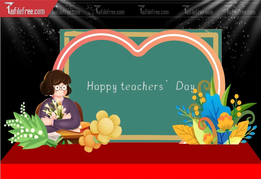 Maket Background Sân Khấu Kỷ Niệm Ngày Nhà Giáo Việt Nam 20-11_NNG324