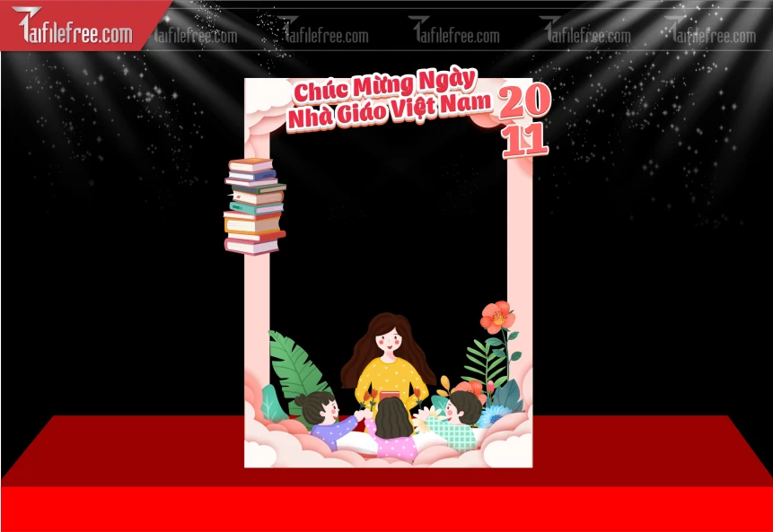 Maket Check In Sân Khấu Kỷ Niệm Ngày Nhà Giáo Việt Nam 20-11_NNG332