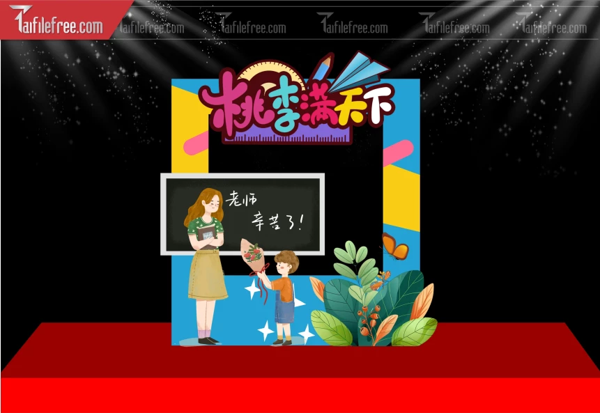 Maket Check In Sân Khấu Kỷ Niệm Ngày Nhà Giáo Việt Nam 20-11_NNG333