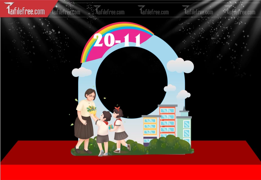 Maket Check In Sân Khấu Kỷ Niệm Ngày Nhà Giáo Việt Nam 20-11_NNG336