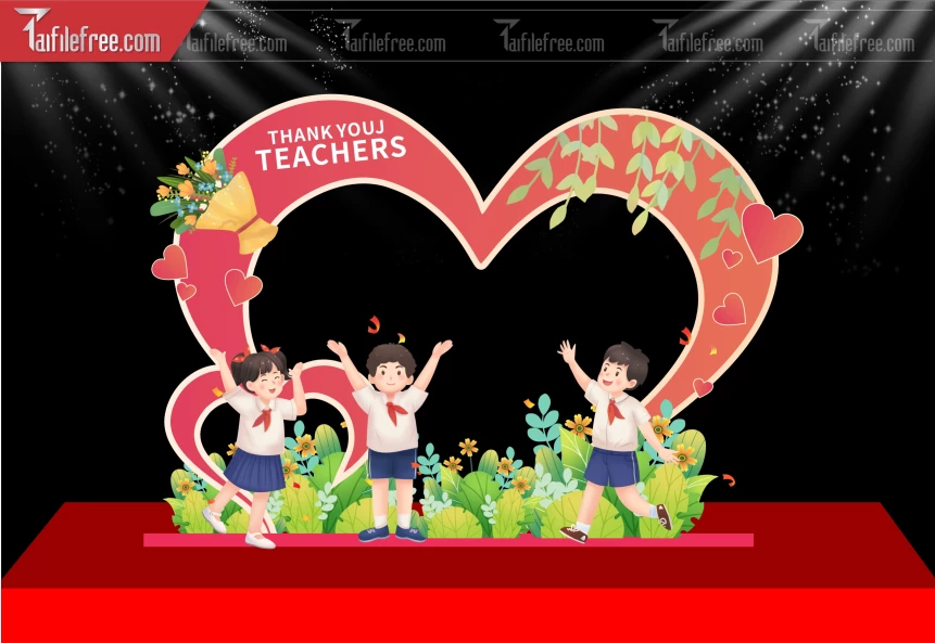 Maket Check In Sân Khấu Kỷ Niệm Ngày Nhà Giáo Việt Nam 20-11_NNG338