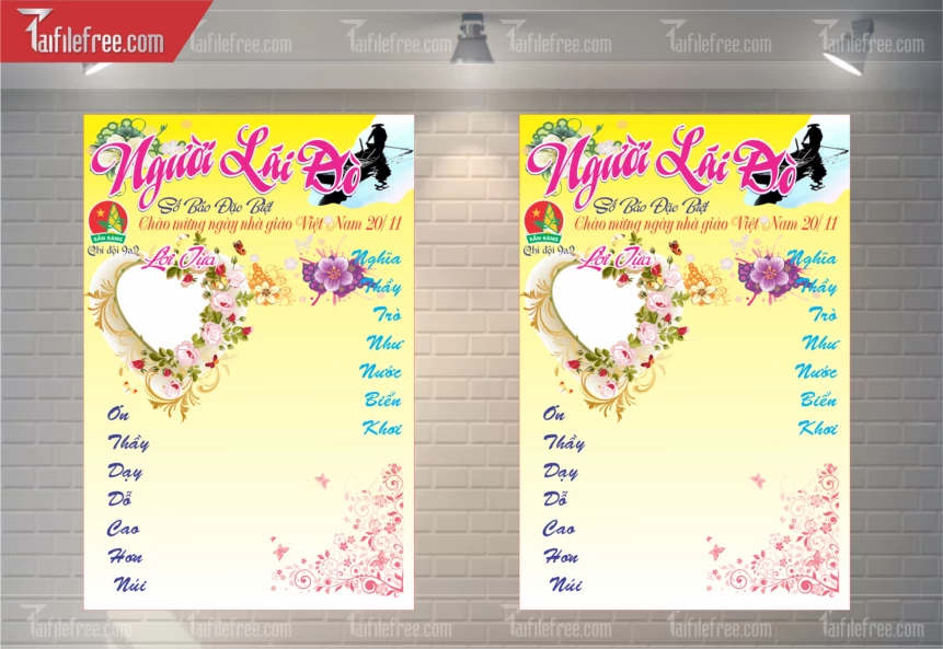 Báo Tường Ngày Nhà Giáo Việt Nam 20-11_NNG44