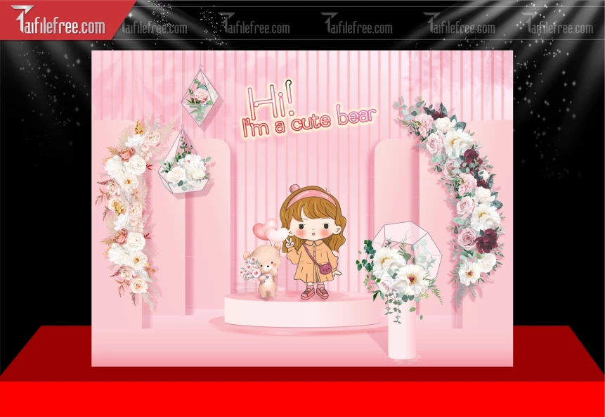 Phông Trang Trí Đám Cưới_PDC203