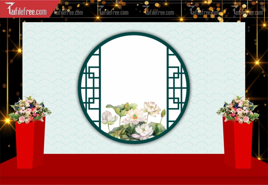 Mẫu Trang Trí Backdrop Đám Cưới Đẹp PDC146
