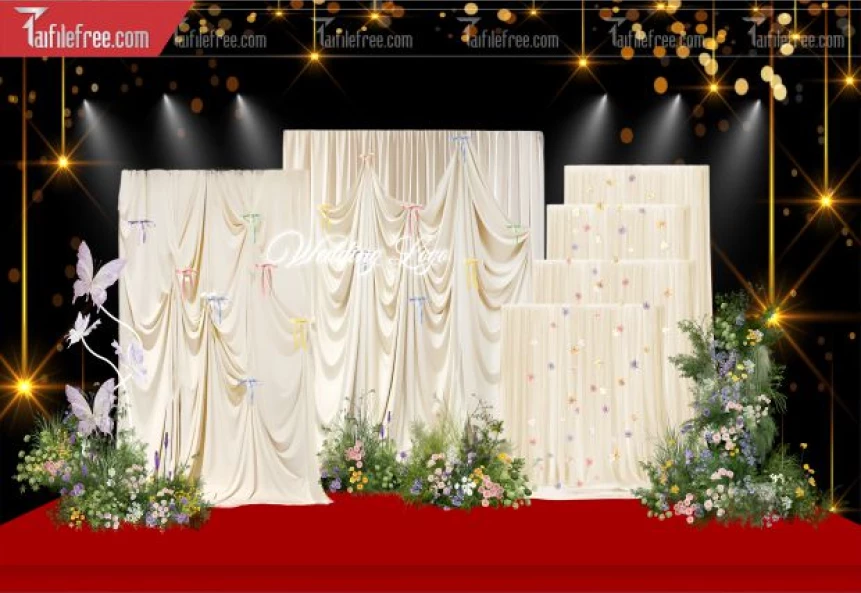 Phông Trang Trí Đám Cưới_PDC180