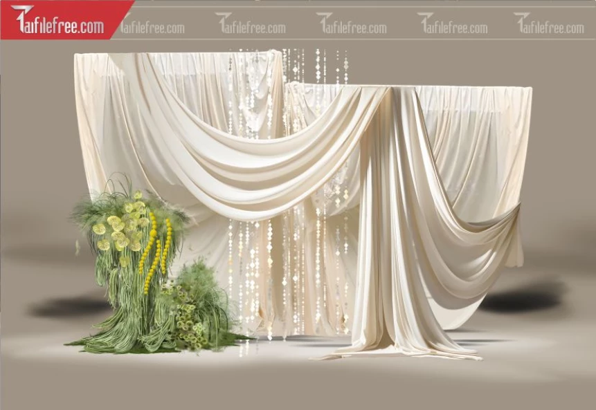 Phông Trang Trí Đám Cưới_PDC181