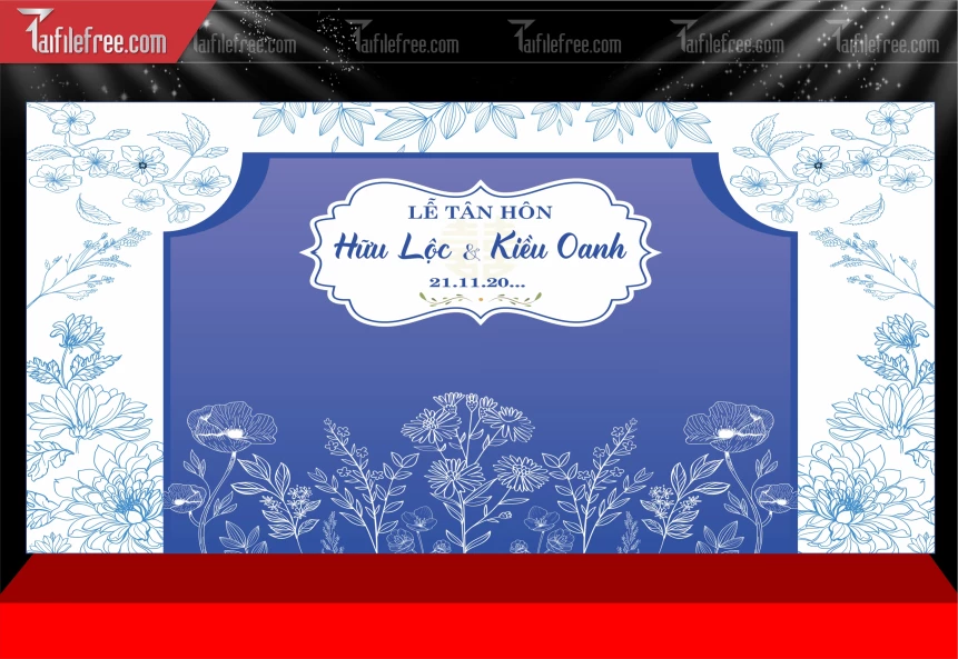 Phông Trang Trí Đám Cưới_PDC188