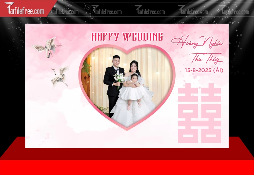 Phông Trang Trí Đám Cưới_PDC206