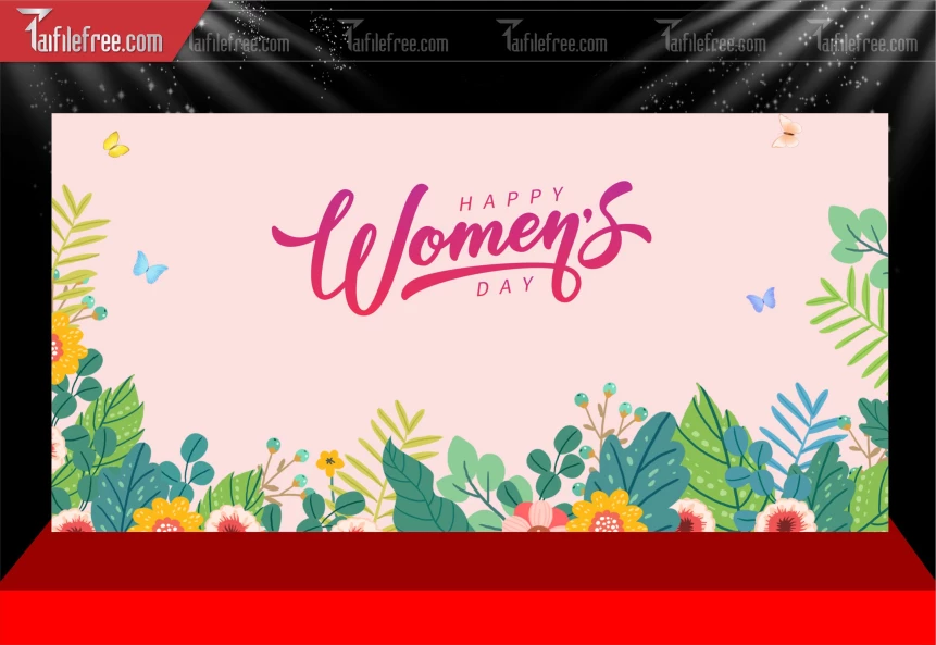 Background Ngày Quốc Tế Phụ Nữ 8/3_PN209