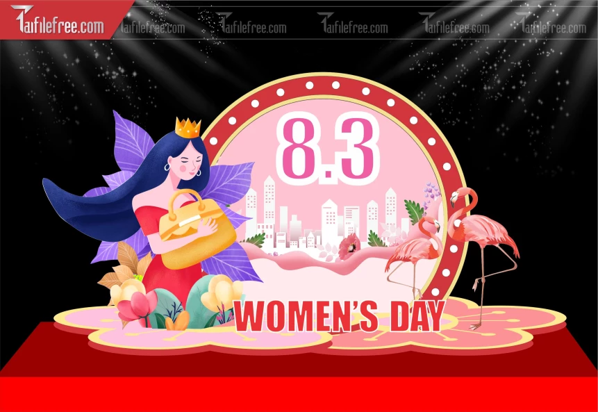 Background Ngày Phụ Nữ Việt Nam 8/3_PN220