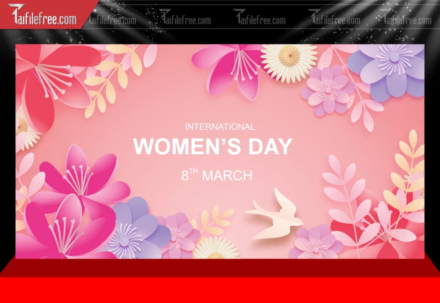 Mẫu Phông Nền Ngày Phụ Nữ Việt Nam 8/3._PN247