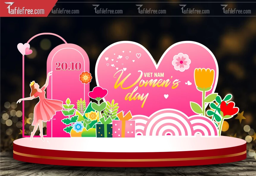 Market Check In, Chụp Ảnh Sự Kiện 20/10  PNN104