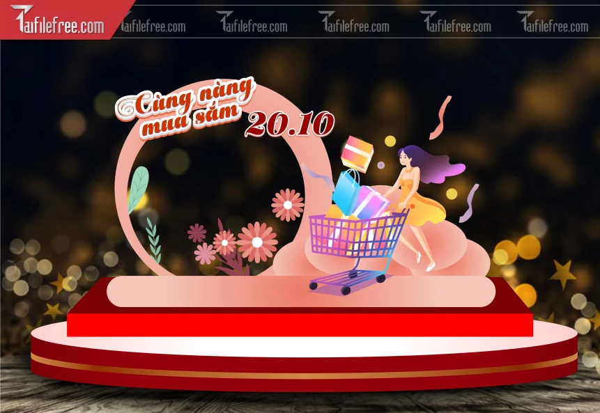 Market Check In, Chụp Ảnh Sự Kiện 20/10  PNN105