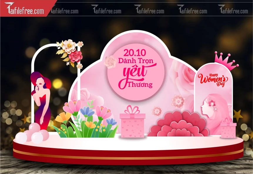 Tiểu Cảnh Check In, Chụp Ảnh Sự Kiện 20/10  PNN119