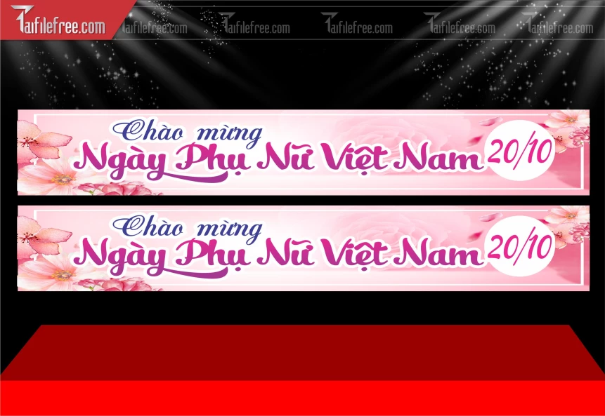 Băng Rôn Ngày Phụ Nữ Việt Nam 20-10_PNN177
