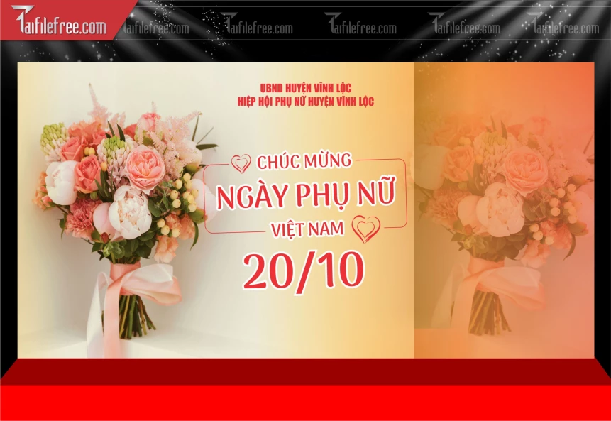 Phông Nền Ngày Phụ Nữ Việt Nam 20-10_PNN181