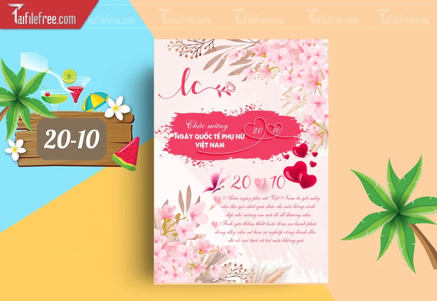 Poster Ngày Phụ Nữ Việt Nam 20-10_PNN184