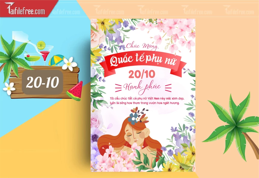 Poster Ngày Phụ Nữ Việt Nam 20-10_PNN186