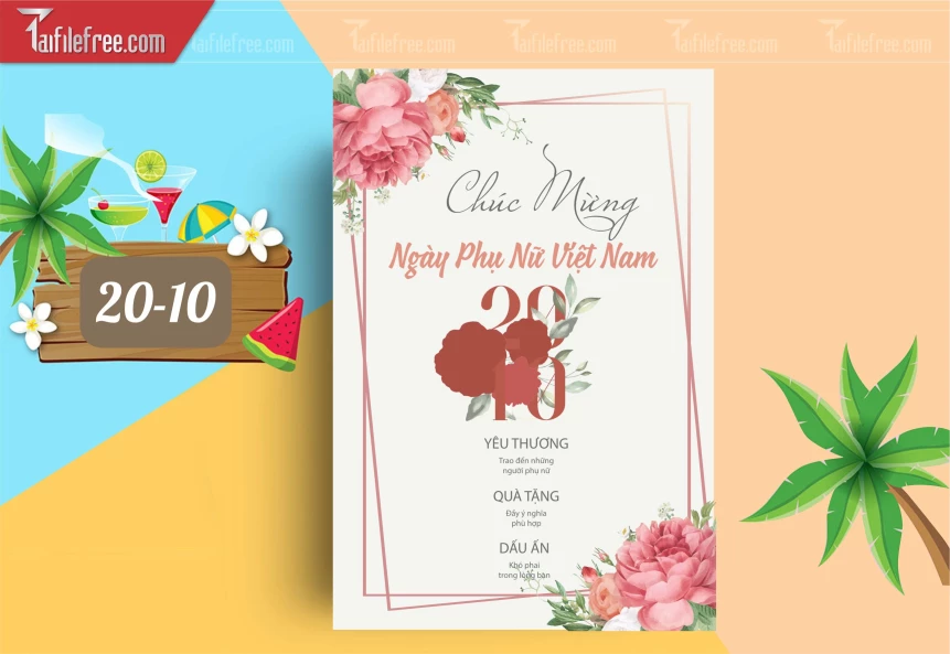 Poster Ngày Phụ Nữ Việt Nam 20-10_PNN187