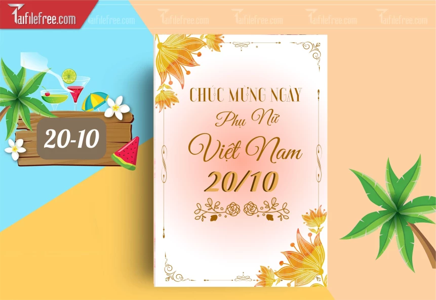 Poster Ngày Phụ Nữ Việt Nam 20-10_PNN189