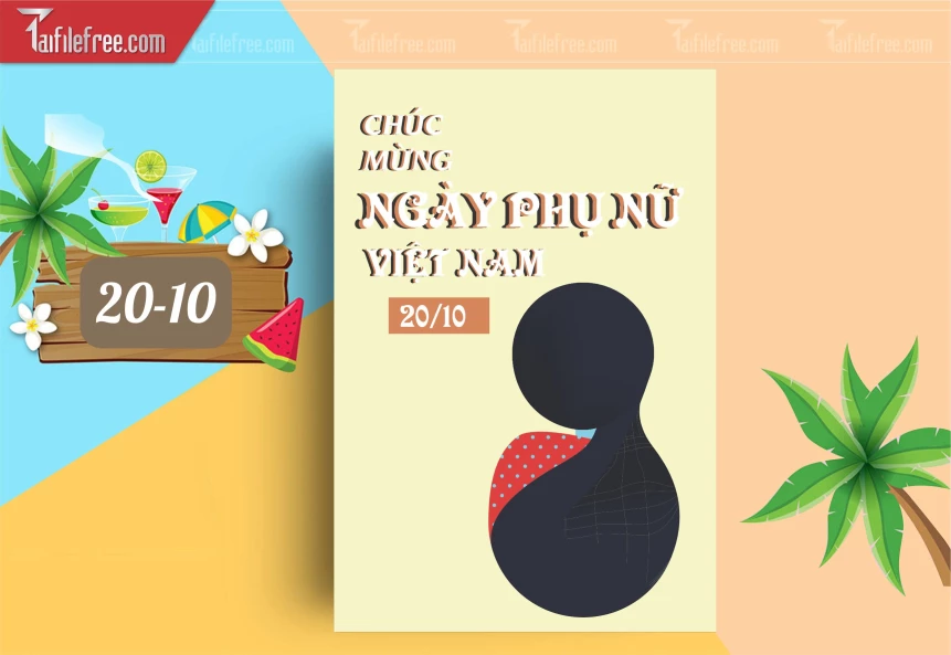 Poster Ngày Phụ Nữ Việt Nam 20-10_PNN195