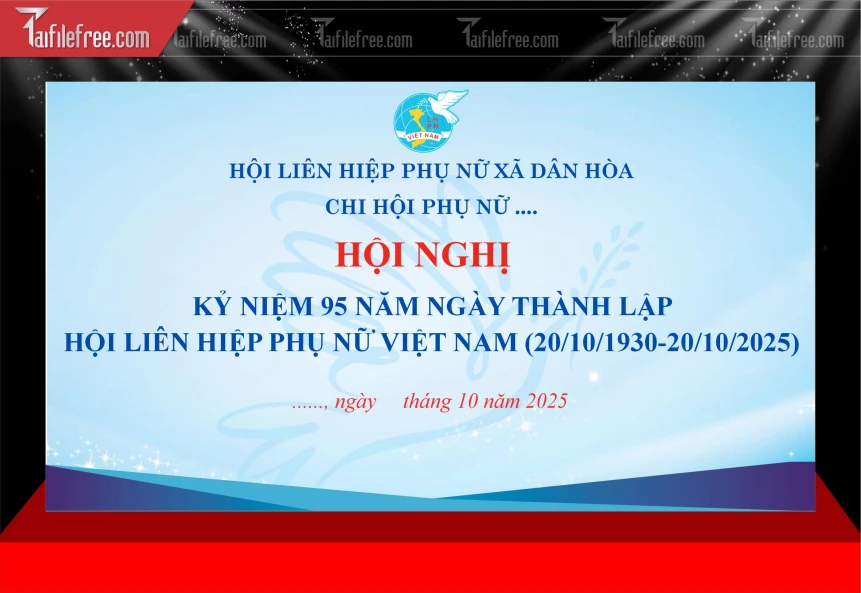 Phông Nền Ngày Phụ Nữ Việt Nam 20-10_PNN197