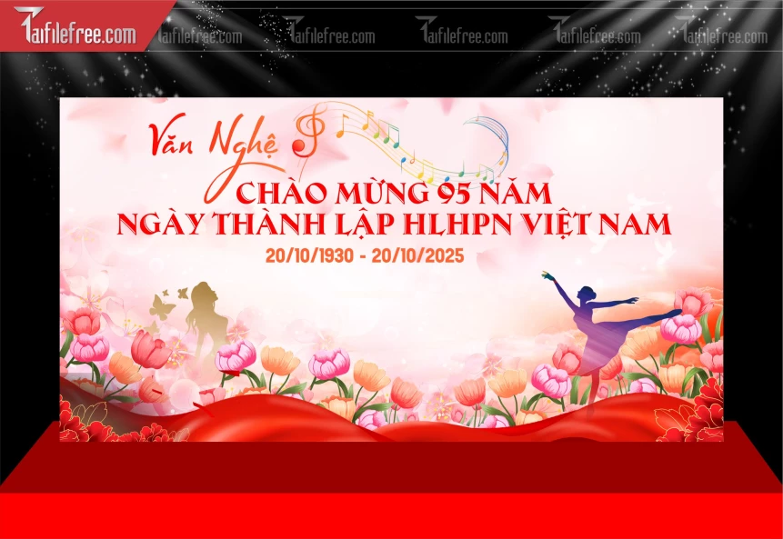 Phông Nền Ngày Phụ Nữ Việt Nam 20-10_PNN198