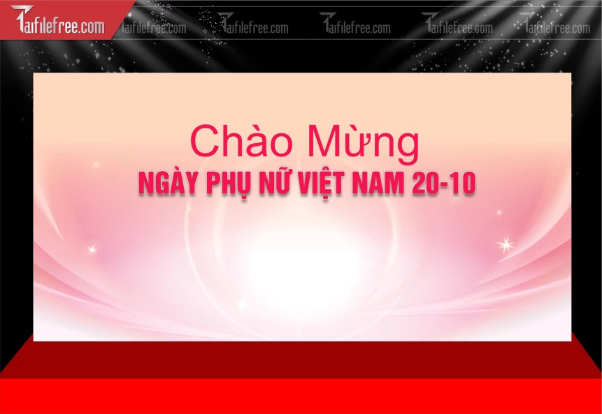 Phông Nền Ngày Phụ Nữ Việt Nam 20-10_PNN208