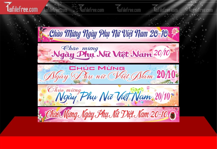 Băng Rôn Ngày Quốc Tế Phụ Nữ 20/10_PN215
