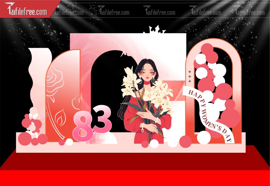 Background Ngày Quốc Tế Phụ Nữ 20/10_PN229