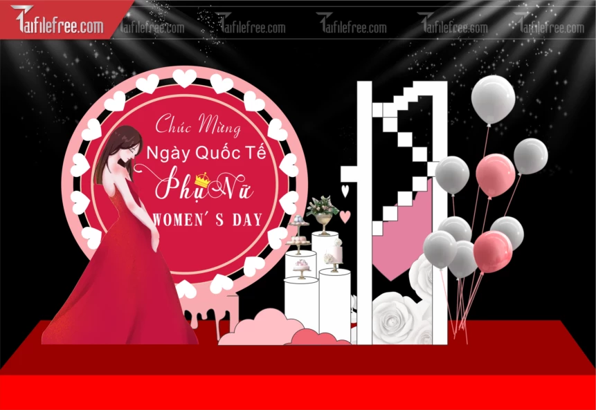 Phông Nền Ngày Quốc Tế Phụ Nữ 20/10_PN235