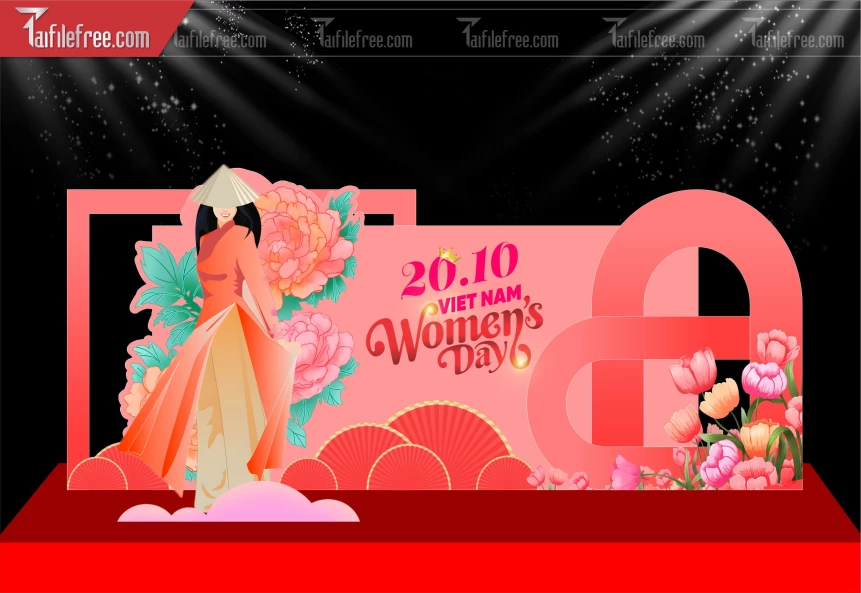 Background Ngày Quốc Tế Phụ Nữ 20/10_PNN246