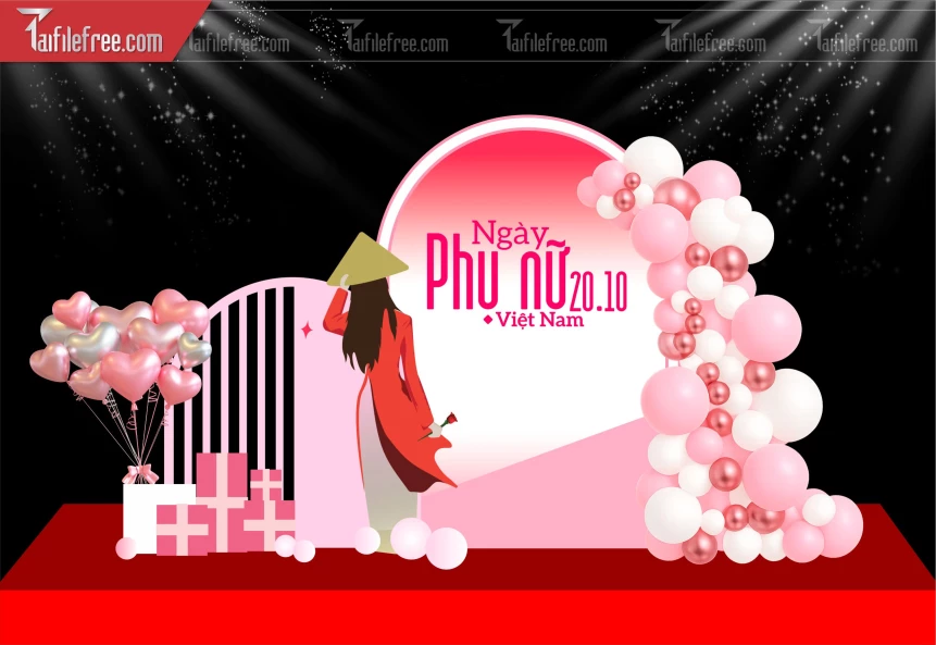 Background Ngày Quốc Tế Phụ Nữ 20/10_PNN247