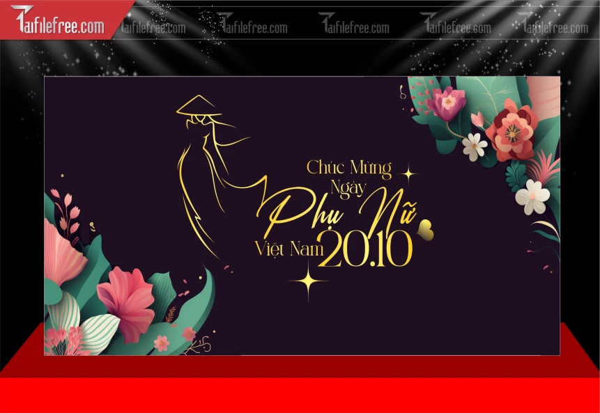 Background Ngày Quốc Tế Phụ Nữ 20/10_PNN252