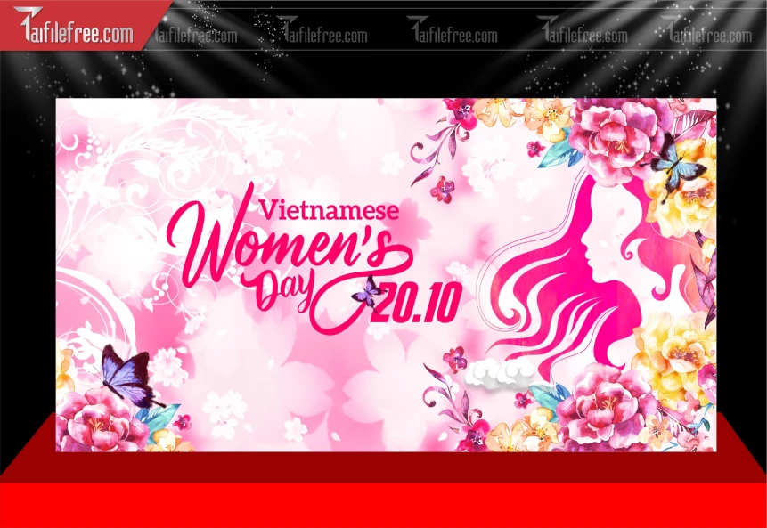 Background Ngày Quốc Tế Phụ Nữ 20/10_PNN255