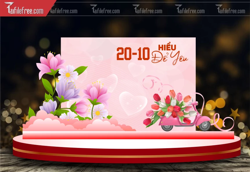 Phông Nền Ngày Phụ Nữ, Việt Nam Đẹp, Ấn Tượng PNN126