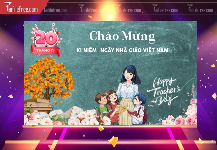 Background Ngày Nhà Giáo Việt Nam 20-11_NNG92
